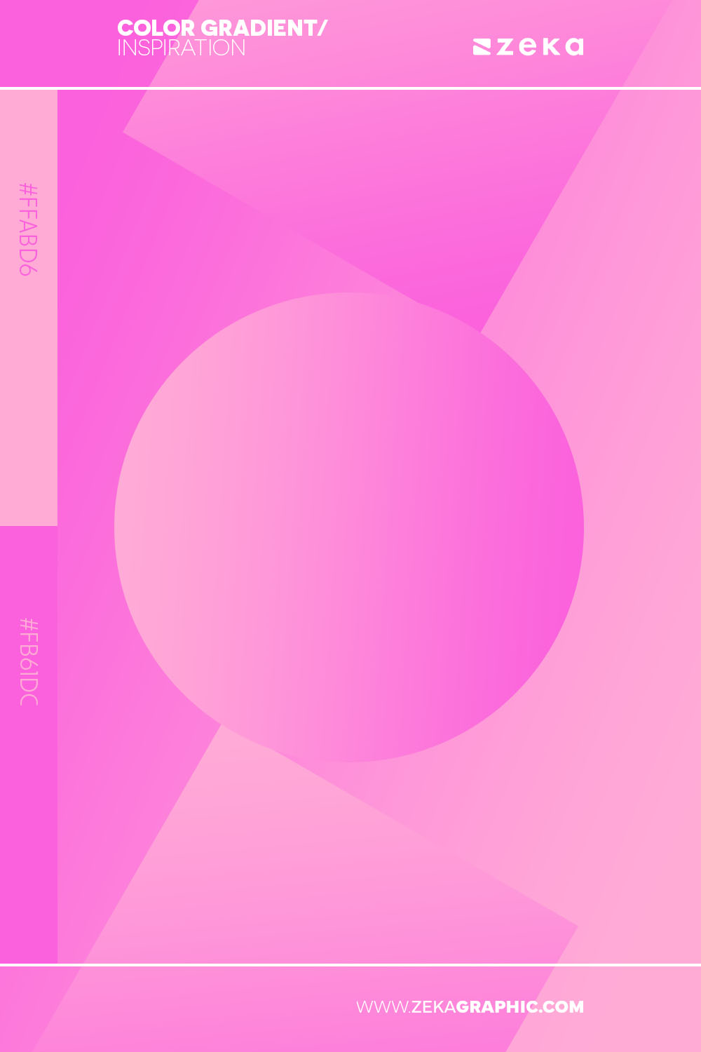 Color Gradient Inspiration 19 ffabd6 fb61dc